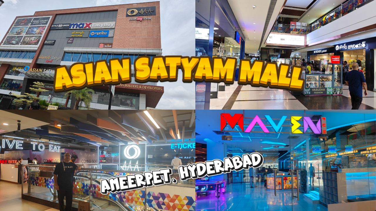 Discover why Asian Satyam Mall in Ameerpet is Hyderabad’s ultimate family destination. From the exciting Maven Playzone and diverse shopping outlets to the vast food court, relaxing massage chairs, and unique fish spa – this mall has it all