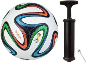 Professional Football for Exceptional Performance | Soccer Ball | for Men and Women | Free Airpump | Football Size - 5 (Brazuca, 1, Count)