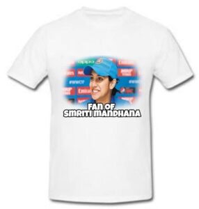 Smriti Mandhana Fan Tshirt | Unisex | Cotton