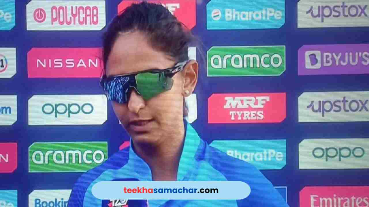 Cricketer Harmanpreet Kaur's Heroics Propel Mumbai Indians to Playoffs in WPL 2024 Thriller