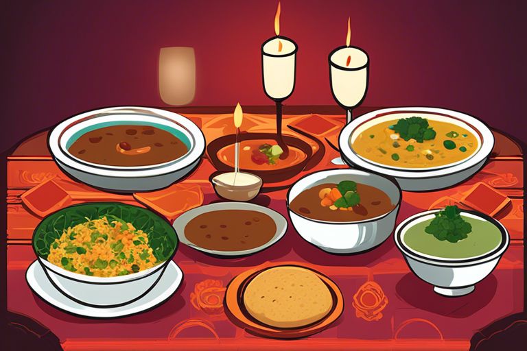 Indian Vegetarian dinner party Menu Ideas