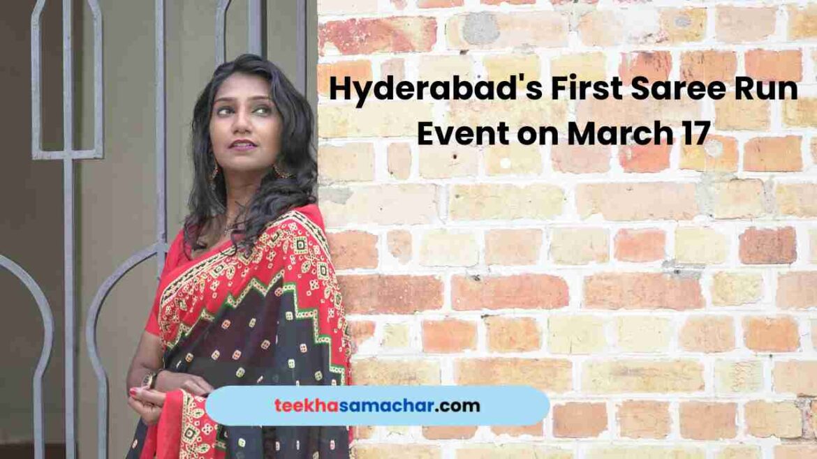 Hyderabad’s First Saree Run Aims to Smash Stereotypes and Encourage Midlife Fitness