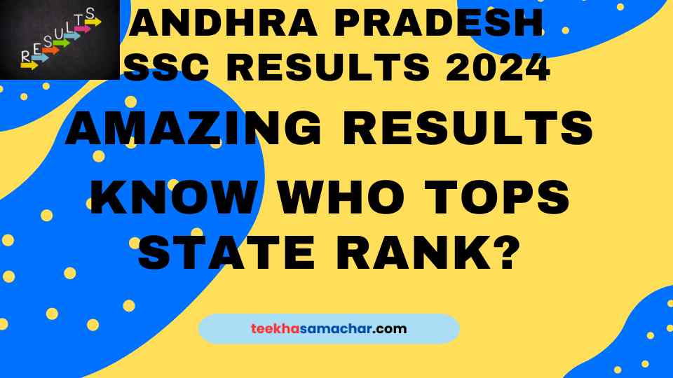 Andhra Pradesh SSC Results 2024: ‘Manasvi’ Tops State with 600 Marks