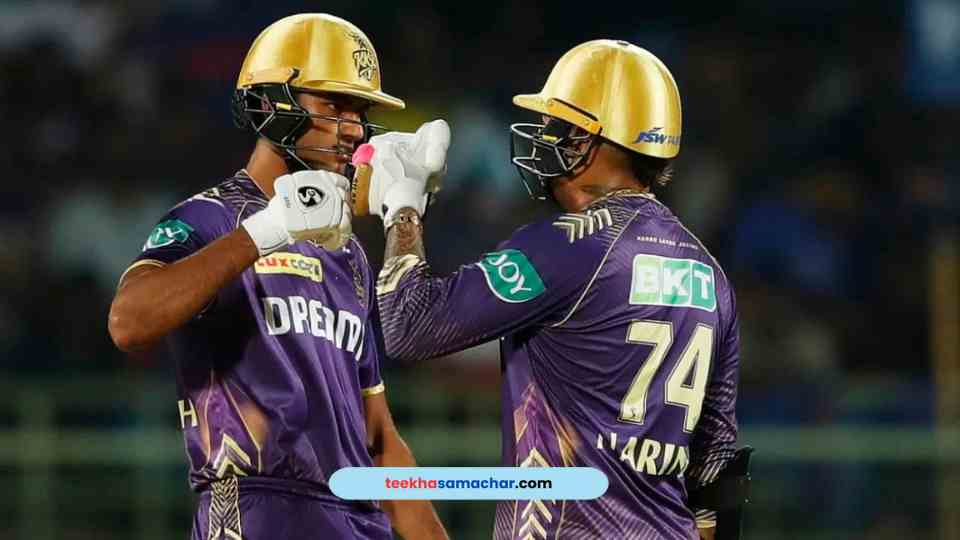 Angkrish Raghuvanshi Shines in IPL Debut as KKR Records Second-Highest Total