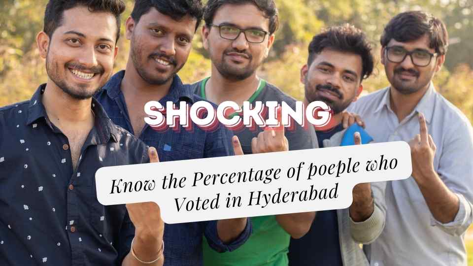Shocking! Hyderabad’s Voter Turnout Hits Rock Bottom, Alarming Twist in Telangana’s Election Fate!”