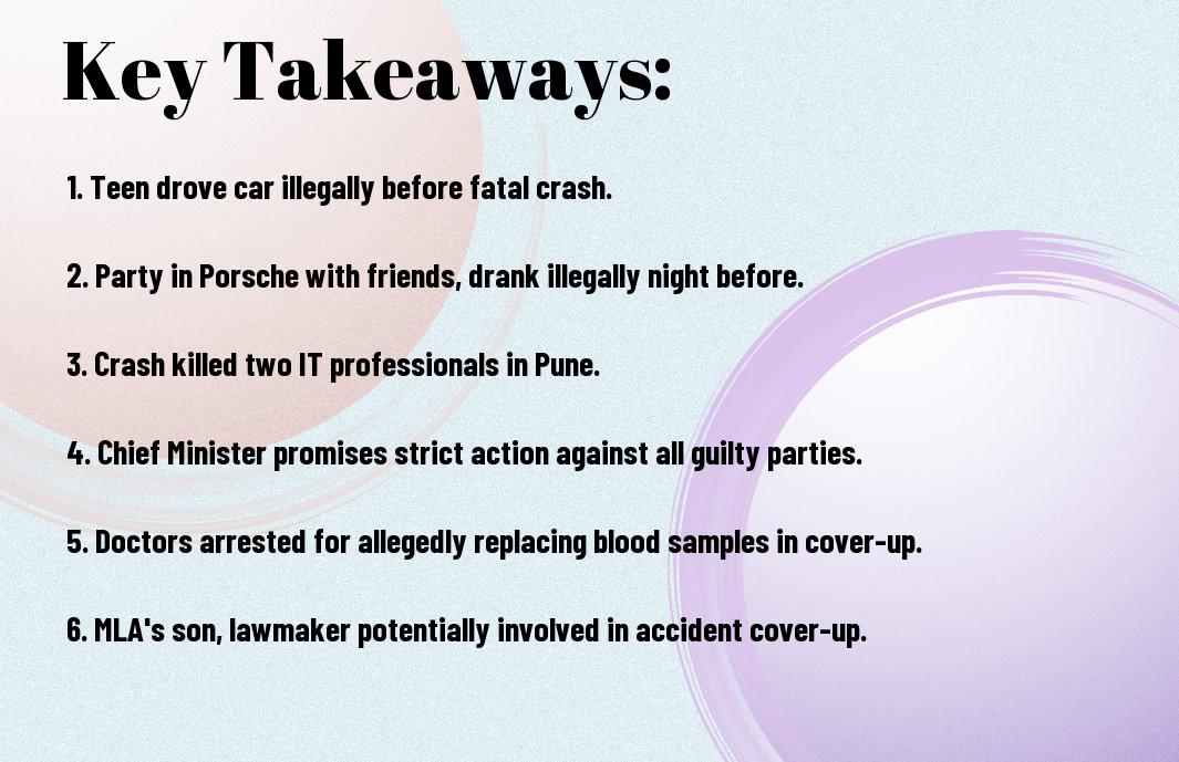 A video reveals the teenager involved in the tragic Pune Porsche crash was illegally driving just a day earlier. Read more about the ongoing investigation and shocking details.