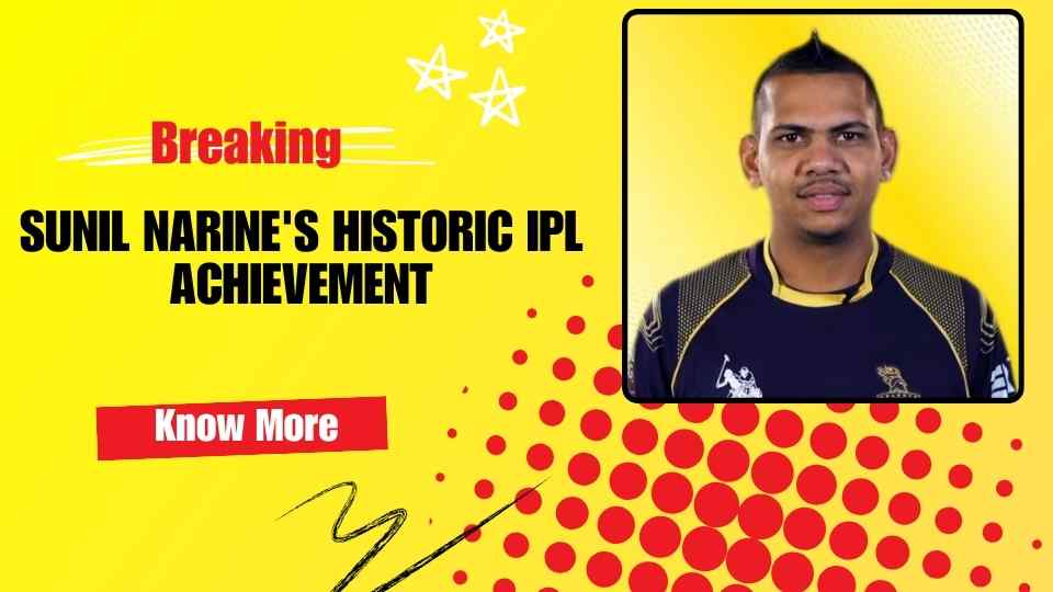 Sunil Narine on the Verge of Making IPL History – Just 18 Runs Away from an Unbelievable Feat!