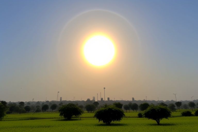 Hyderabad Stunned by Rare Sun Halo Phenomenon: Here’s What It Means!