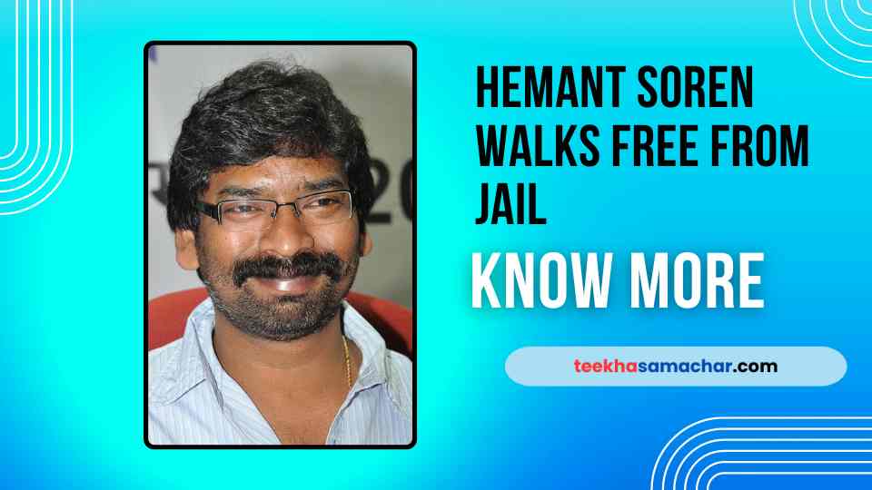 Shocking Twist: Hemant Soren Walks Free from Jail Amid Controversial Land Scam – Here’s What Happened!