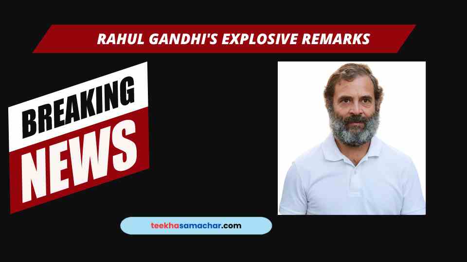 Rahul Gandhi’s Explosive Remarks on Hindus in Parliament Spark Major Controversy!