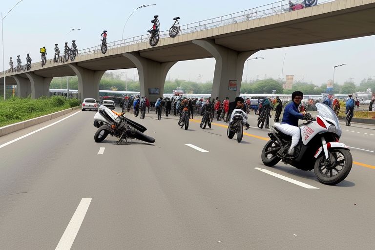 Tragic Hyderabad Flyover Crash – Bikers Flung into Air, Fall to Death!