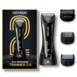 Discover the MENHOOD Battery Powered Waterproof Cordless Grooming Trimmer 2.0 - the ultimate grooming tool for men. Featuring 4000k LED spotlight, wireless charging, and sensitive skin technology for a flawless grooming experience.