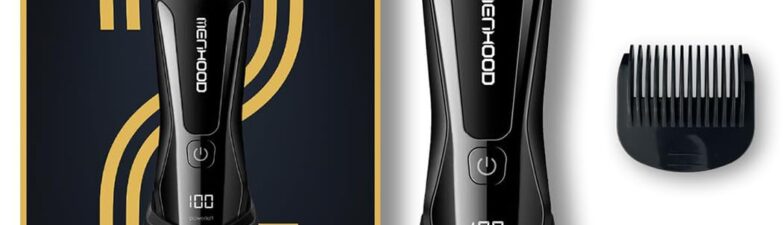 Discover the MENHOOD Battery Powered Waterproof Cordless Grooming Trimmer 2.0 - the ultimate grooming tool for men. Featuring 4000k LED spotlight, wireless charging, and sensitive skin technology for a flawless grooming experience.