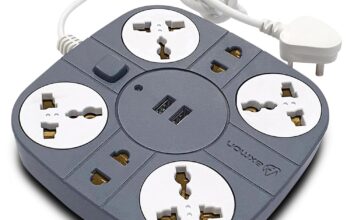 The Axmon® USB Extension Board offers unbeatable safety with fireproof and shockproof materials, 6 universal sockets, and dual smart USB ports for fast charging. See why it’s the ideal power solution for any space!