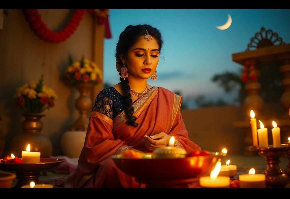 Karwa Chauth Special – Early Morning Rituals and Festivities! 🌙✨