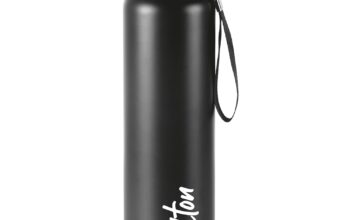 Discover the MILTON Aura 1000 Thermosteel Bottle – your perfect hydration companion that keeps beverages hot or cold for 24 hours. Durable, leakproof, and easy to carry!